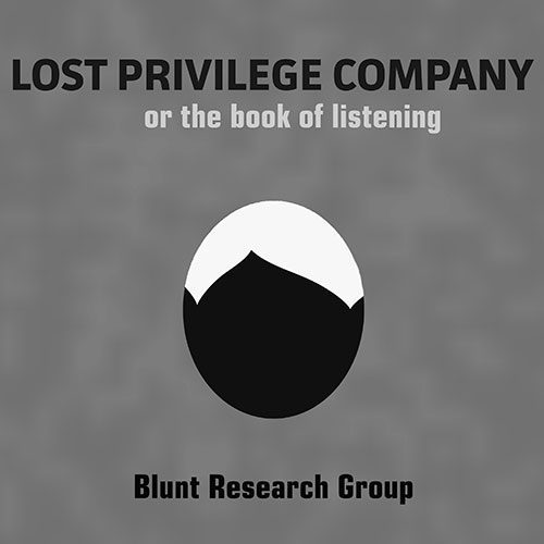 Lost Privilege Company or the book of listening book coverr