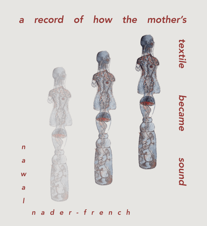 a record of how the mother’s textile became sound book cover